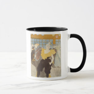 Taza Enrique de Toulouse-Lautrec el   el Clownesse en