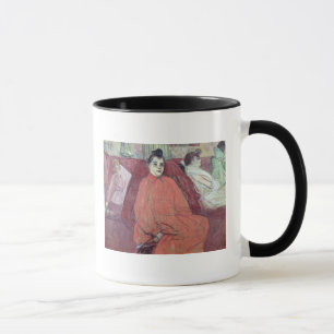 Taza Enrique de Toulouse-Lautrec el   el diván, 1893