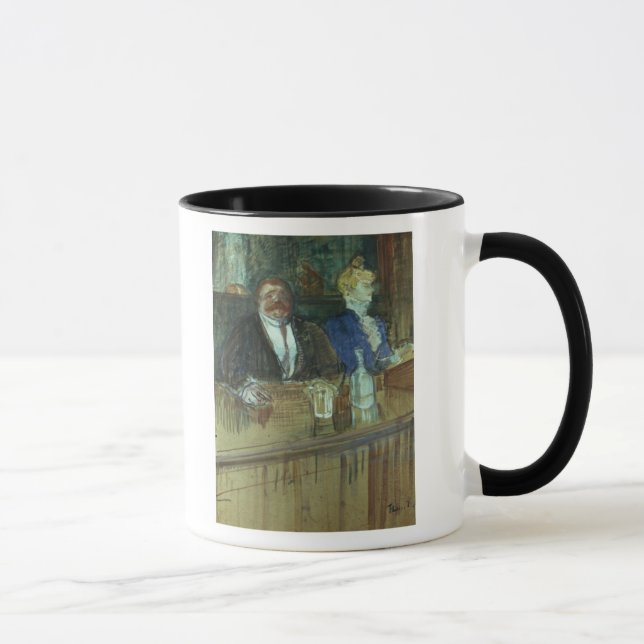 Taza Enrique de Toulouse-Lautrec el | en la barra: La (Derecha)