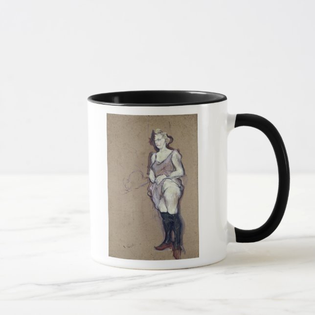 Taza Enrique de Toulouse-Lautrec el | la inspección (Derecha)