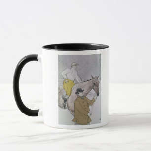 Taza Enrique de Toulouse-Lautrec el que el jinete