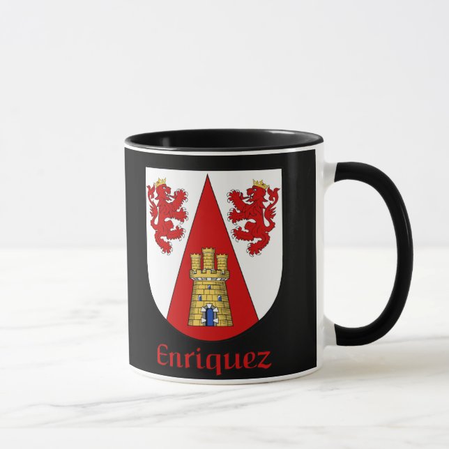 Taza Enriquez Family Shield Mug (Derecha)