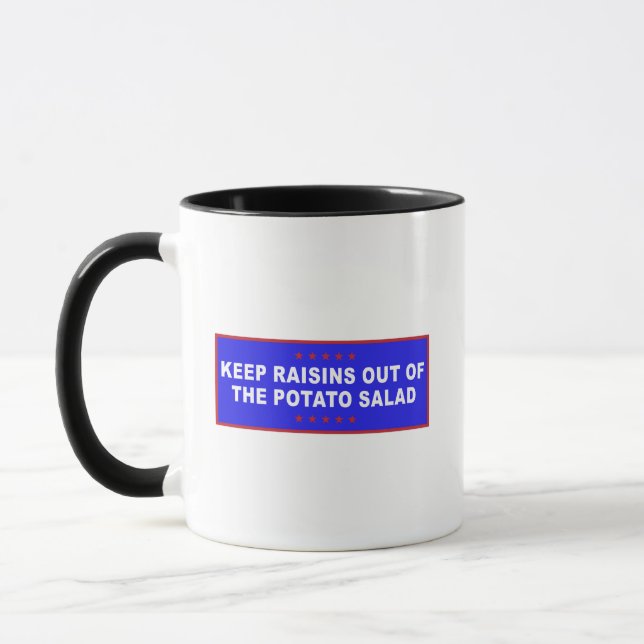 Taza Ensalada De Papa Chiste Meme (Izquierda)