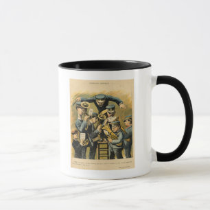 Taza Ensayo de la banda