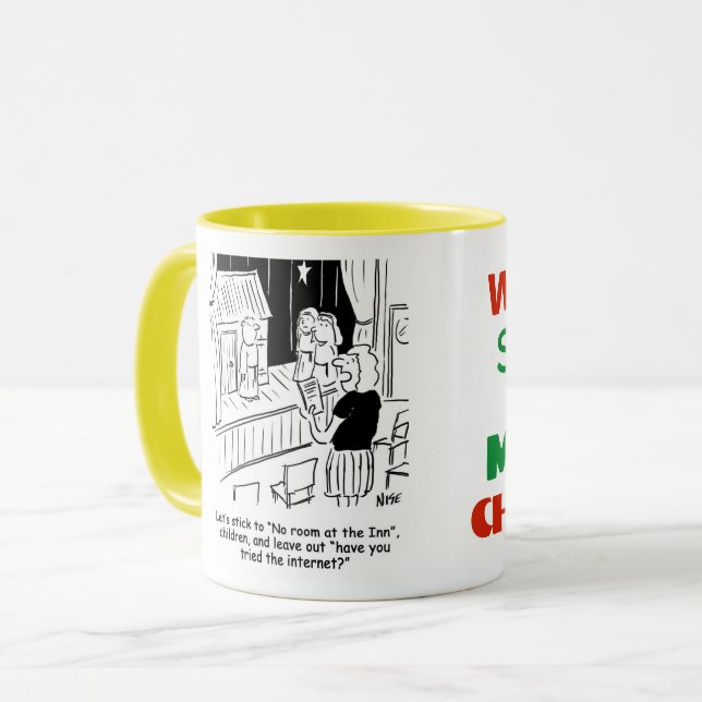 Taza Ensayo de natividad escolar (Anverso izquierdo)