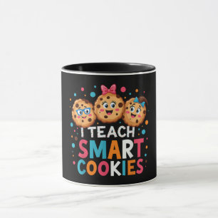 Taza Enseño a galletas inteligentes Maestra de vuelta a
