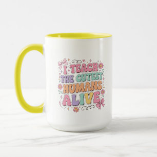 Taza Enseño a los Humanos más Lindos del Mundo Aplicaci