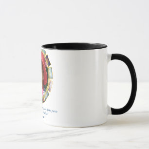 Taza entera del campanero de la cita de Seena