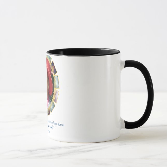 Taza entera del campanero de la cita de Seena (Derecha)