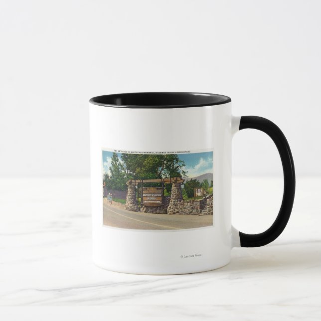Taza Entrada a la autopista Whiteface Mt. (Derecha)