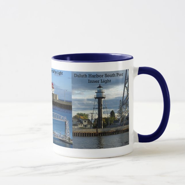 Taza Entrada de Duluth Faros de vidrio barniz (Derecha)