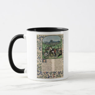 Taza Entrada de Louis joven II de Anjou en París