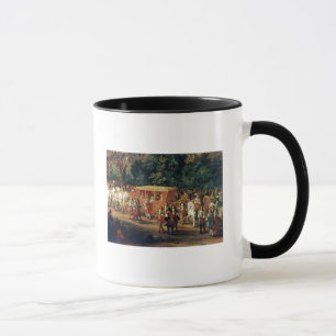Taza Entrada de Louis XIV y de Maria Teresa en