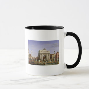 Taza Entrada de Napoleon I en Venecia, 1807