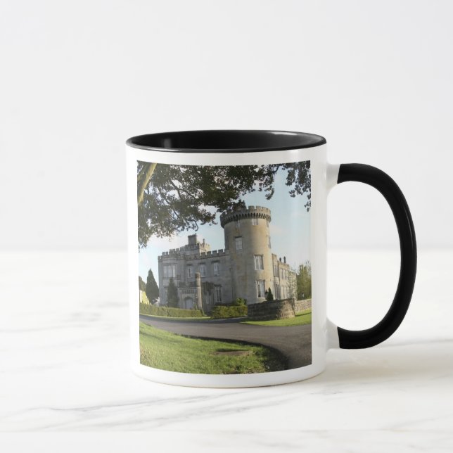 Taza entrada lateral del castillo de Dromoland sin gent (Derecha)