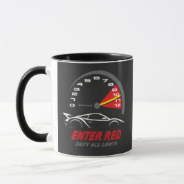 Taza 'Entrar en Rojo: Desafía Todos los Límites' 