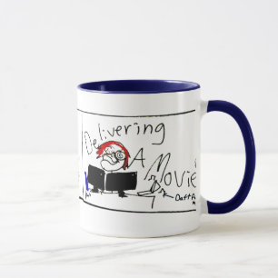 Taza entrega de una película