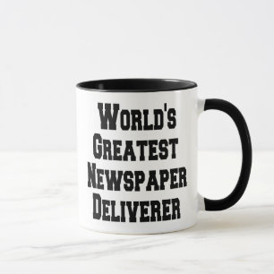 Taza Entregar música de periódico más grande del mundo