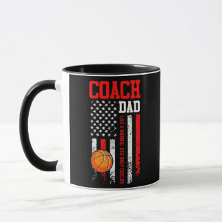 Taza Entrenador de baloncesto papá jugador de baloncest