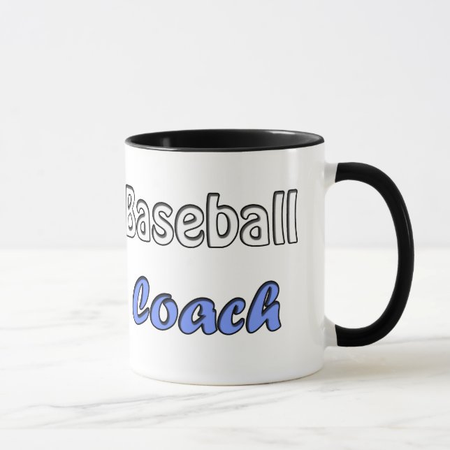 Taza Entrenador de béisbol (Derecha)