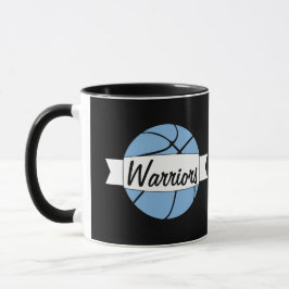Taza Entrenador de equipo de Carolina Blue Basketball P