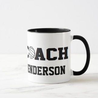 Taza Entrenador de voleibol - Personalizable 2