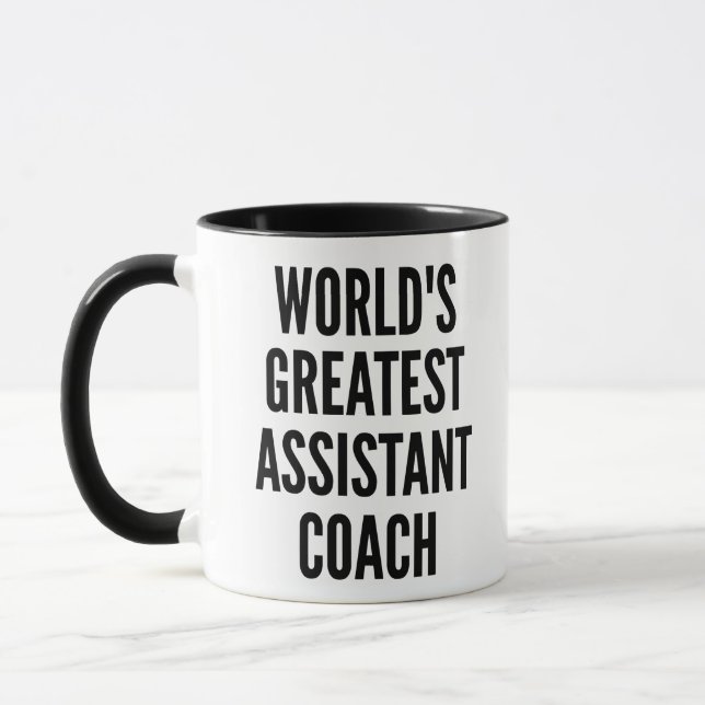 Taza Entrenador de Worlds Greatest Assistant (Izquierda)