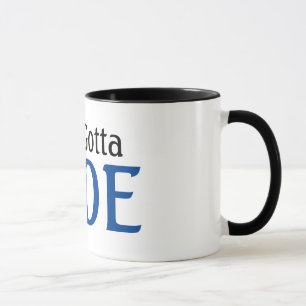 Taza Entusiasta del Ciclismo Solo Tengo que Montar