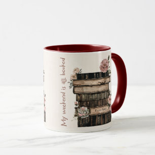 Taza Envoltura de cita de amante de libro lindo