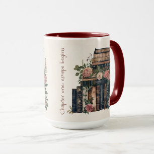 Taza Envoltura de cita de amante de libros linda