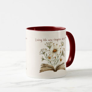 Taza Envoltura de cita de amante de libros linda