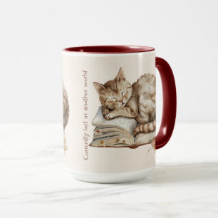 Taza Envoltura de cita de amante de libros linda