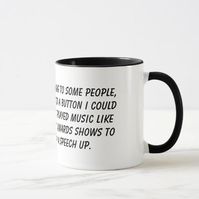 Taza "Envuélvalo para arriba" asaltan (Derecha)