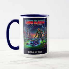 Taza Épica Parodia de Ciencia Ficción Héroe del Jardín 