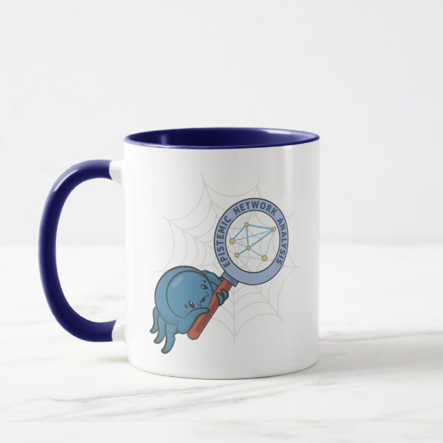 Taza Epistemic de la araña del análisis de red (Izquierda)