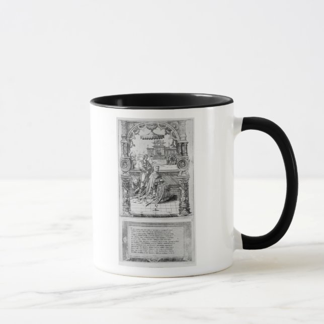 Taza Epitafio de Margaret de Austria (Derecha)