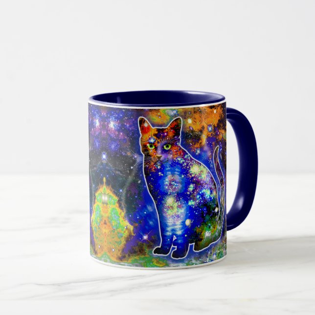 Taza Epsilon de gato cósmico (Anverso derecho)