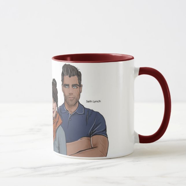 Taza Equipo 52 Mug - Seth y Enero (Derecha)