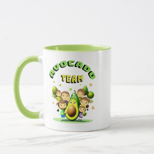 Taza Equipo de aguacate (Izquierda)