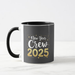 Taza Equipo De Año Nuevo 2025 Primos Familia De La Trip