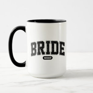 Taza Equipo de Novia Tipografía Varsity Despedida de So