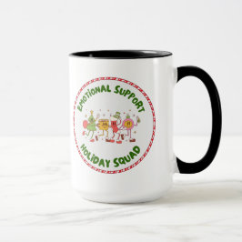 Taza Equipo de Vacaciones de Apoyo Emocional