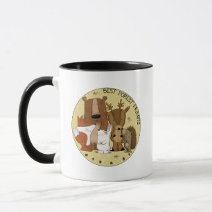 Taza Equipo de Woodland: los mejores amigos del bosque/