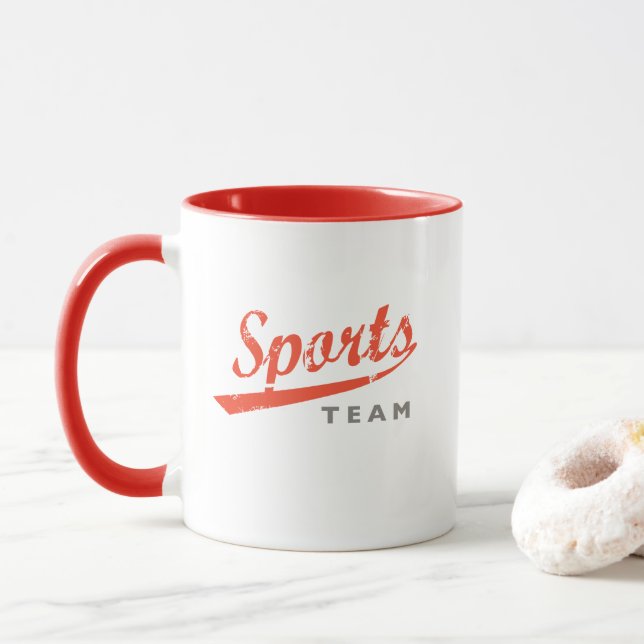 Taza Equipo deportivo genérico (Con donut)