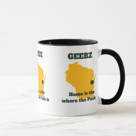 Taza ¡Equipo Geebz! ¡Empaque!