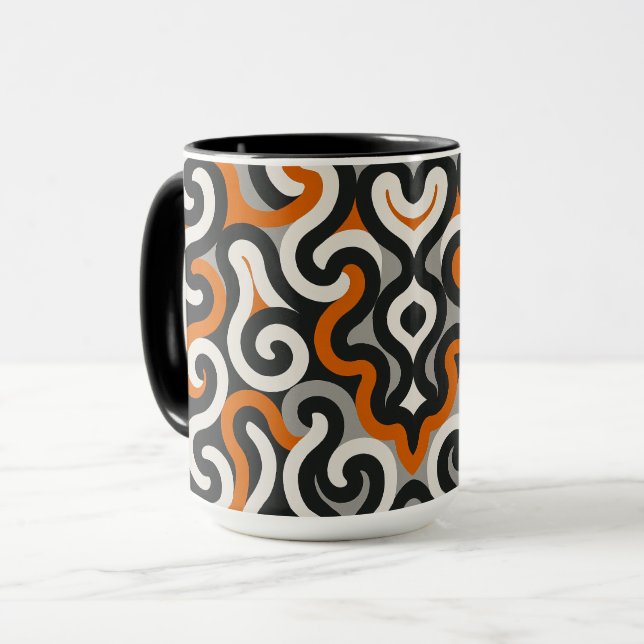 Taza Equipo Naranja (personalizar) (Anverso izquierdo)