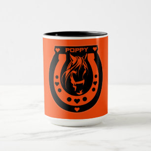 Taza Equitación ecuestre