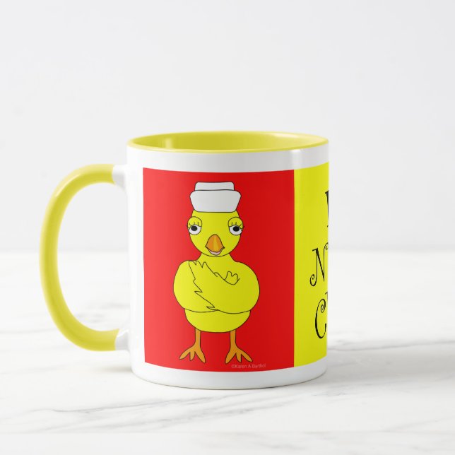 Taza ER Nurse Chick (Izquierda)