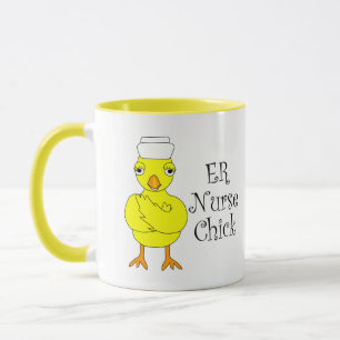Taza ER Nurse Chick