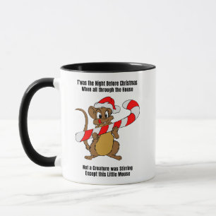 Taza Era la Noche Antes de la Navidad Ratón